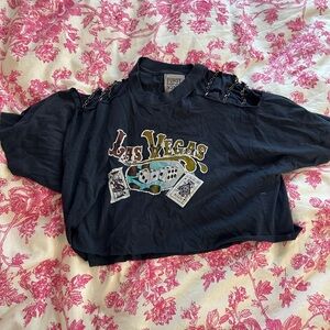 LF Las Vegas Crop Tee